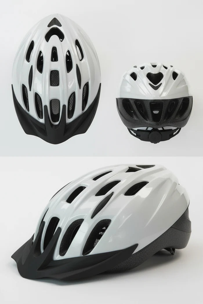 CHASER HELMET - Gloss White - Medium / Large (58-62cm)
