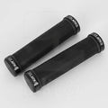 Clarks Dual lock on 130mm Grips With Bar Plugs - All Black