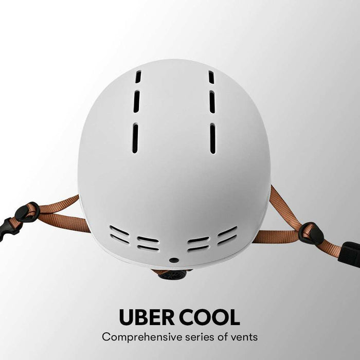 Classic Retro Commuter Bicycle Helmet 56-61cm | Arctic White