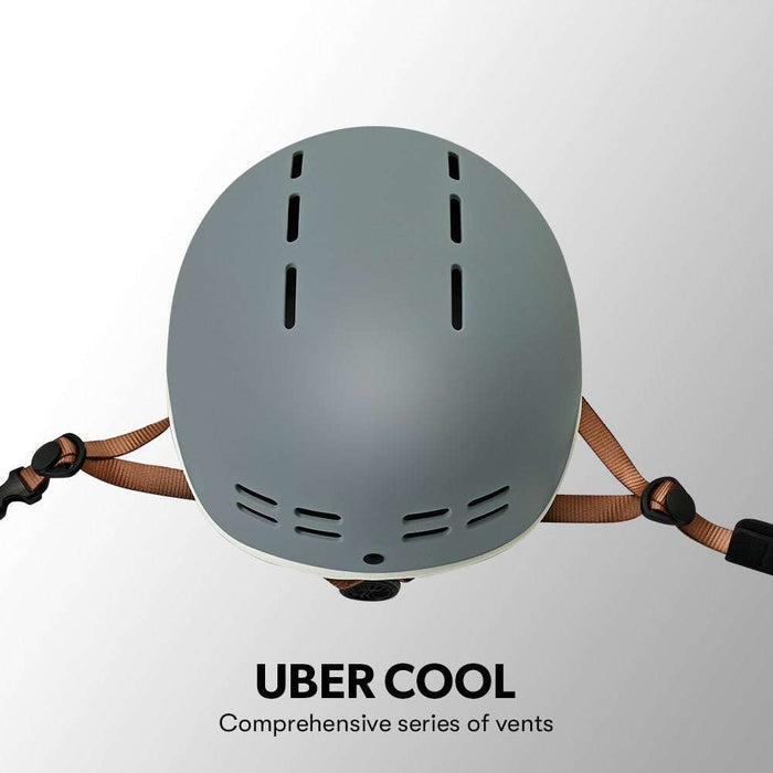 Classic Retro Commuter Bicycle Helmet 56-61cm | Graphite Blue