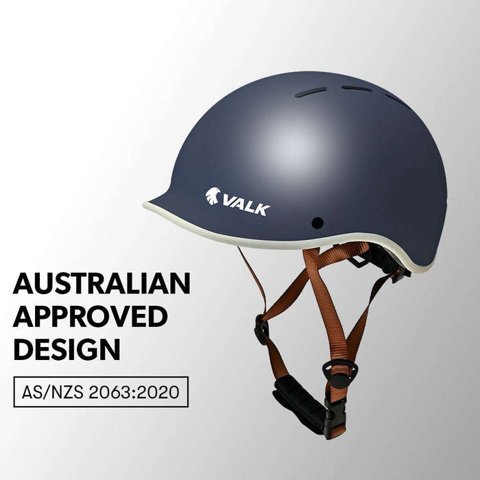 Classic Retro Commuter Bicycle Helmet 56-61cm | Shadow Navy