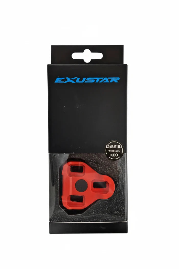 CLEATS Look Keo Compatible 6 Degree Float - Red