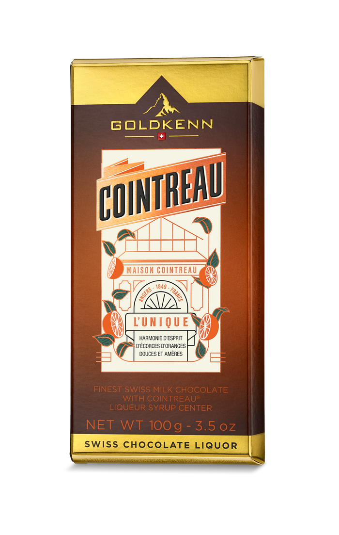 Cointreau Goldkenn Chocolate Bar, 3.5 oz