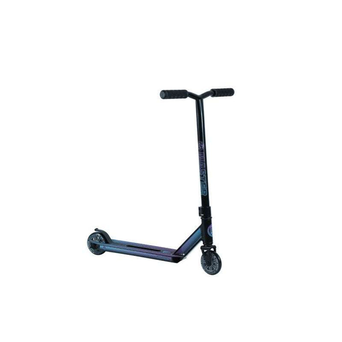 Crisp MASTER stunt scooter Black Moonlight with steel fork and 100mm polyurethane wheels