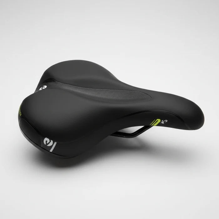 DDK Saddle Vinyl Top With Memory Foam Steel Black Rail 270 x 195mm