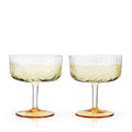 Deco Gatsby Coupes, Set of 2