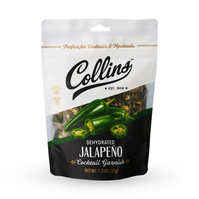 Dehydrated Jalapeño Cocktail Garnish, 1.3 oz