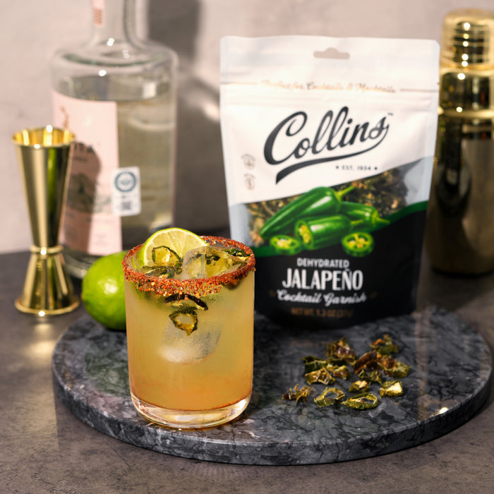 Dehydrated Jalapeño Cocktail Garnish, 1.3 oz