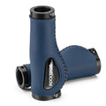 Blue Rockbros MTB deluxe handlebar grips with shock absorbing, non-slip, ergonomic design and aluminum alloy locks