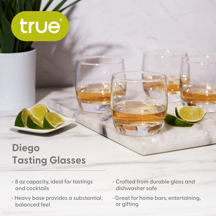 Diego Tasting Glasses, Set of 4