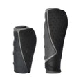 Dual Density Ergo Grips MTB Grips 91mm & 131mm - Black/Grey