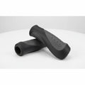 Dual Density Rubber/Gel Grips 130mm With Plug - Black