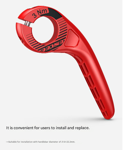 Ergonomic Horn-Style Composite Bicycle Bar Ends