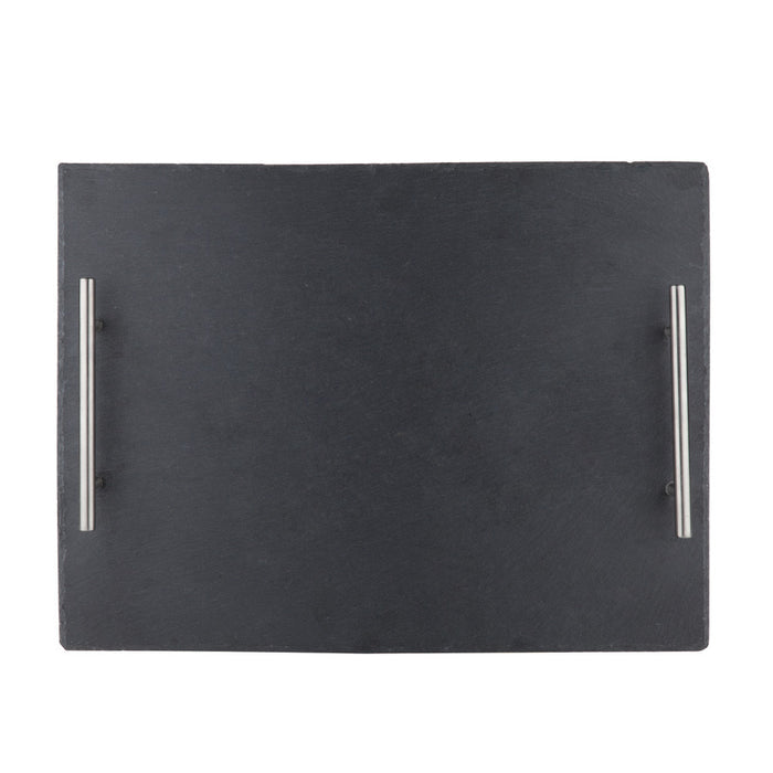 Fete Slate Cheeseboard with Stainless Steel Handle