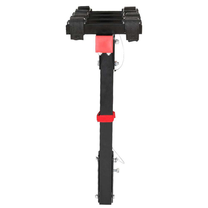Foldable 4 Bike Hitch Rack | Black