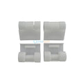 Front Skirts with Rollers (4pk) - White for The Pool Cleaner 2W / 4W