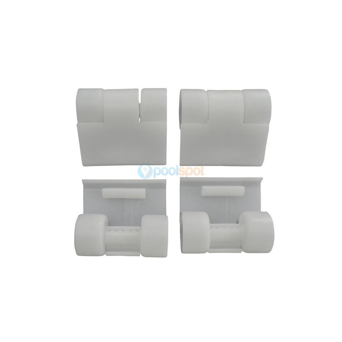 Front Skirts with Rollers (4pk) - White for The Pool Cleaner 2W / 4W