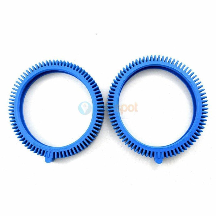 Front Tyre / Tire Set - Super Hump - Blue for The Pool Cleaner 2W / 4 W / Pressure