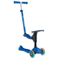 Globber GO UP SPORTY Lights with Stabilizer- Navy Blue/ Dark Navy Blue