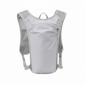 Grey Lightweight Hydration Vest Pack - Breathable Running & Cycling Backpack
