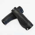 Grips 128mm Comfort/Anatomical Shape With Dual Lock Rings - Black