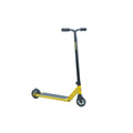Grit Extremist stunt scooter in golden color with wide deck and alloy core wheels