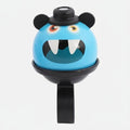 Blue Hamster Monster Bell for 22.2mm handlebars with playful two-eye design