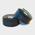 Handlebar Cushion Tape Black Microfibre + CELESTE Shockproof Gel With Plugs