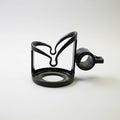 Handlebar Mount Plastic Bidon Cage For Kids Bike - Black
