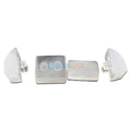 Hayward Pod Shoe Set - Large - Clear / Concrete Pools