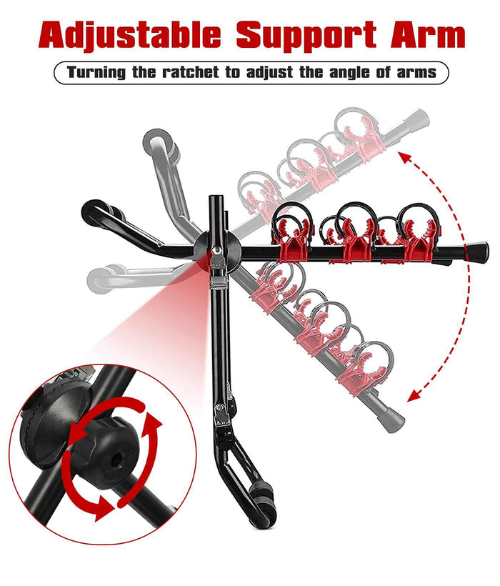 Heavy Duty 3 Bike Rear Car Hanger