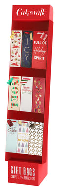 Holiday Wine Bag Shipper, Floor Display 150ct