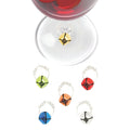 Jingle Holiday Wine Charms, Set of 6