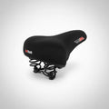 Ladies Saddle Emerald Top With Gel Websprings and Coils 230 x 250 - Black
