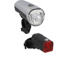 LED Bicycle Headlight + Rearlight Set