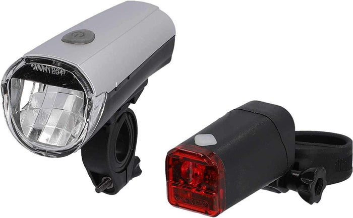 LED Bicycle Headlight + Rearlight Set