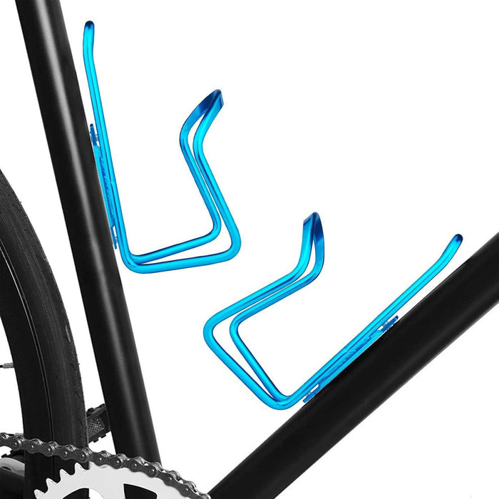 Lightweight Aluminium Water Bottle Cage | Blue