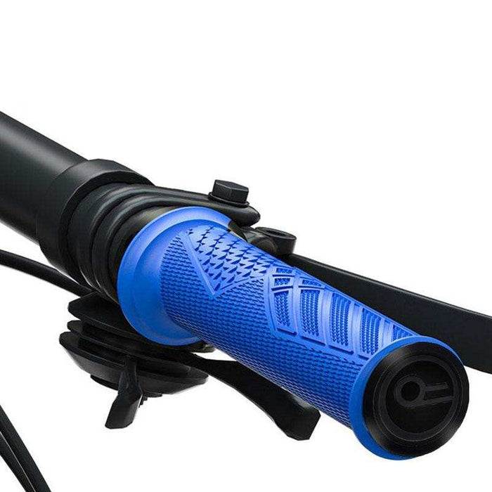 Lockable Silicone Bike Grips With Handlebar Cover - Green
