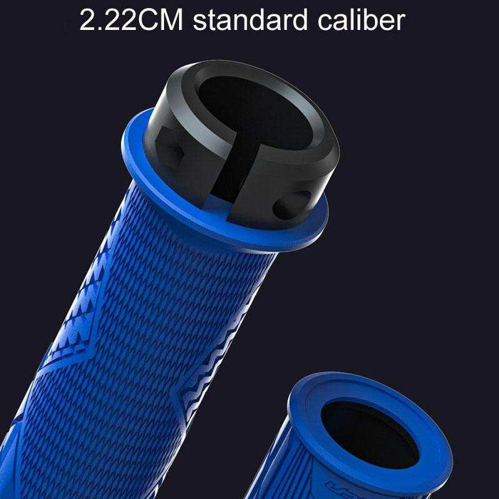 Lockable Silicone Bike Grips With Handlebar Cover - Green