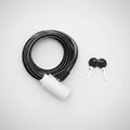 LUMA Key Lock Cable 12mm x 1850mm - White