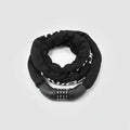 LUMA Lock Alpha 6 Match Chain 6mm x 950mm With Resettable Combination Lock - Black