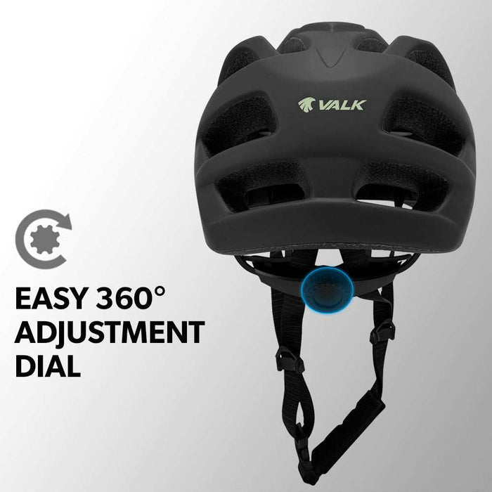 Medium Mountain Bike Cycle Helmet Lightweight 56-58cm | Grey