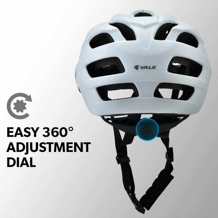 Medium Mountain Bike Helmet 56-58cm | White