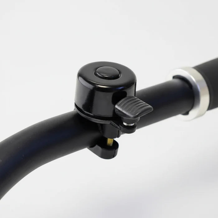Mini Flick Bell Fits 22.2mm Diameter Handlebar - Black