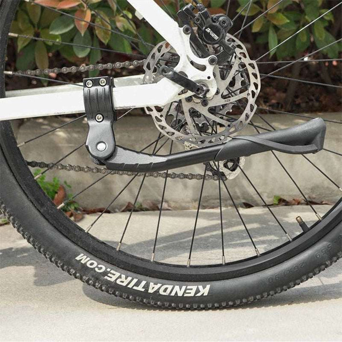 Mountain Bike Foot Support Stand Pedal Support for Bicycle Repair Maintenance - Two-hole model