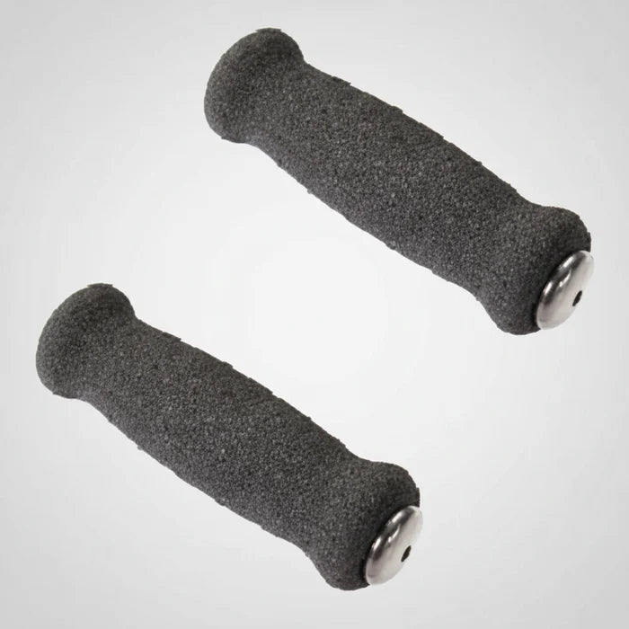 MTB Foam Grips 135mm With Wnd Plugs - Black