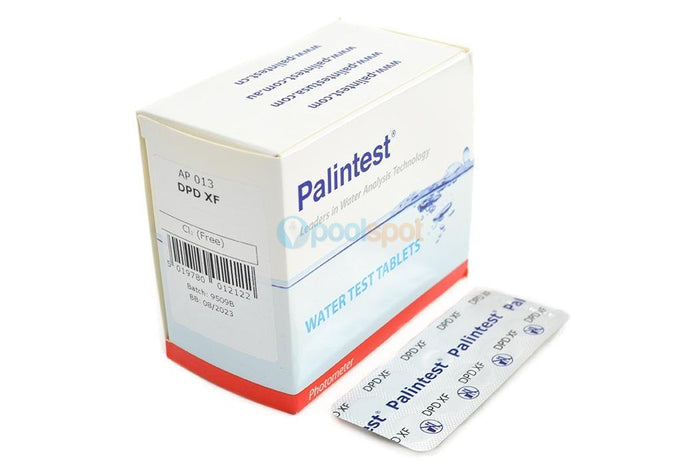 Palintest Free Chlorine Extended Range (DPD XF) - Box of 250 Photometer Test Tablets