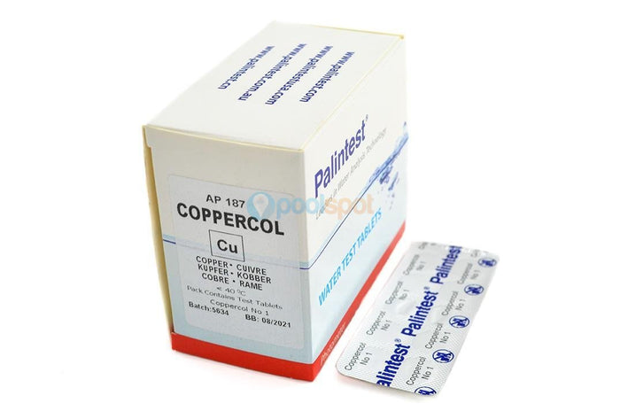 Palintest Free Copper - Box of 250 Photometer Test Tablets