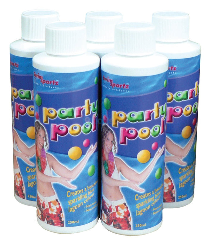 Party Pool - 250ml - Creates temporary deep blue water