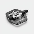 PEDALS - Dual Function Pedal SPD Cleat Compatible 9/16" Cr-mo Axle - Black